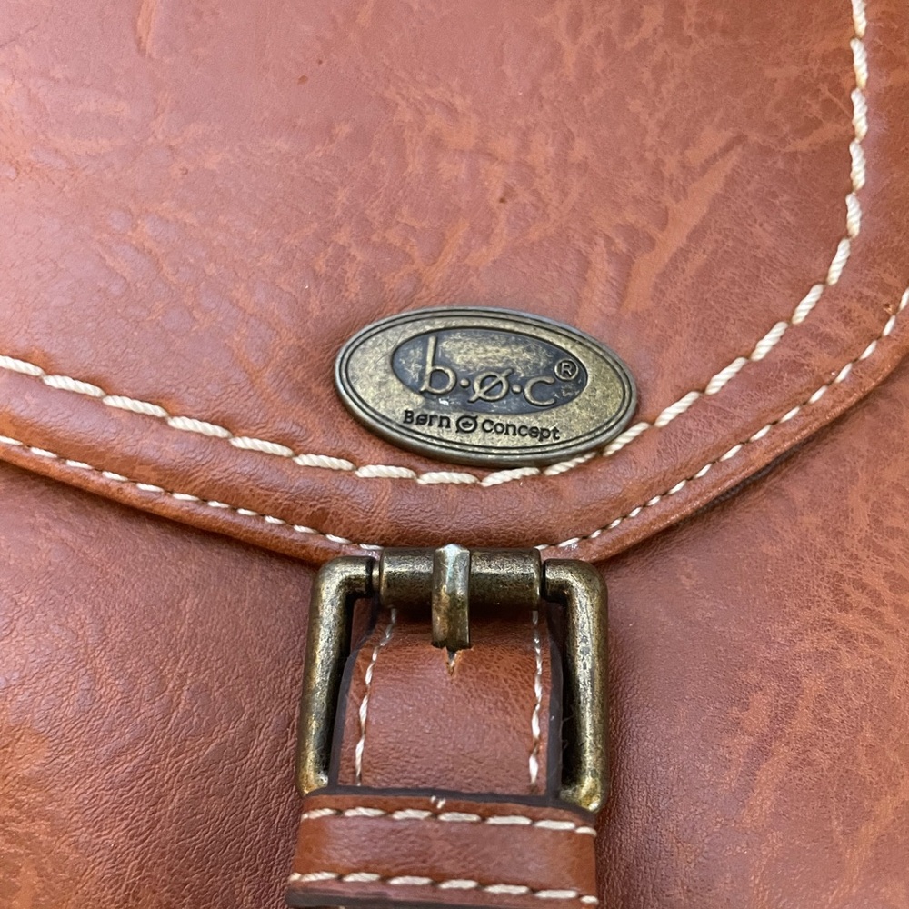 Brown Leather Mini BackPack